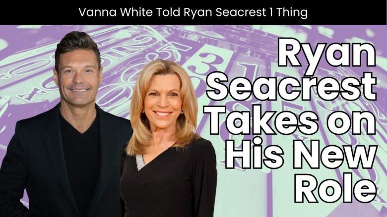 Ryan Seacrest and Vanna White.