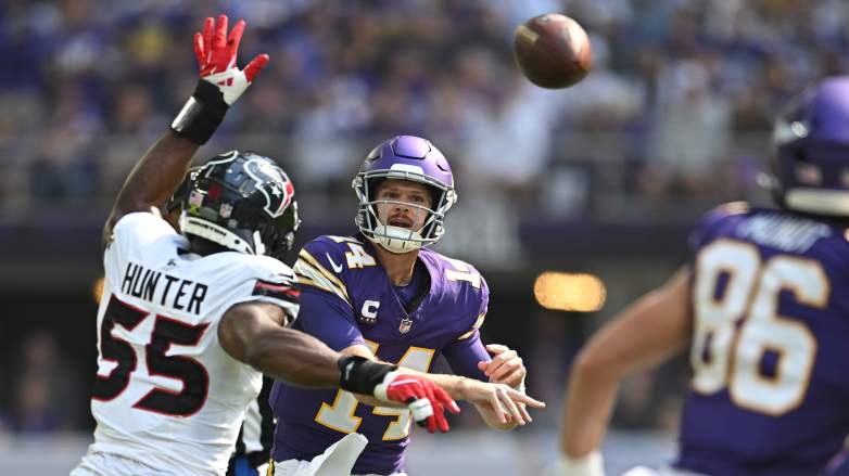 Sam Darnold, Danielle Hunter