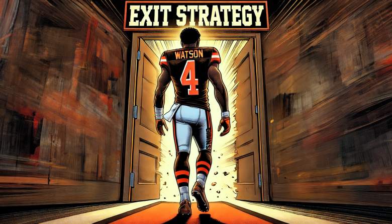 The Cleveland Browns have been urged to create a Deshaun Watson exit plan.