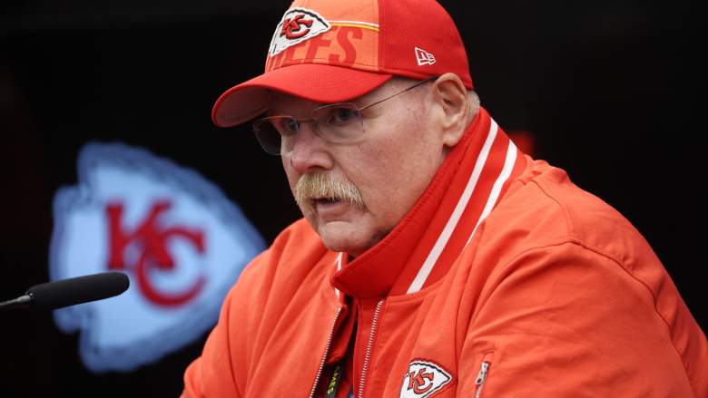 Chiefs head coach Andy Reid.