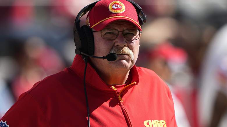 Chiefs head coach Andy Reid.