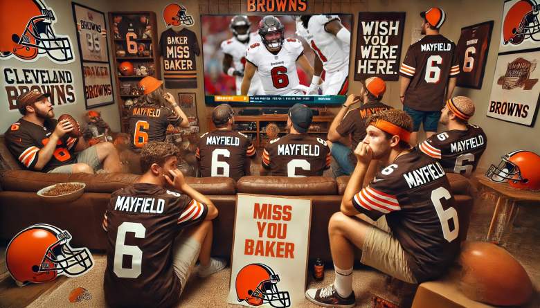 Some Browns fans are missing Baker Mayfield.