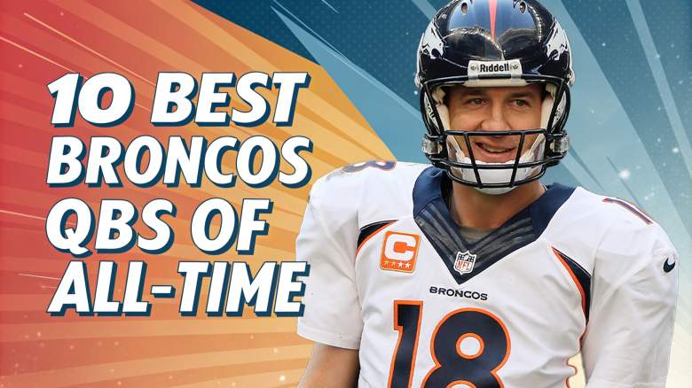 best broncos qbs