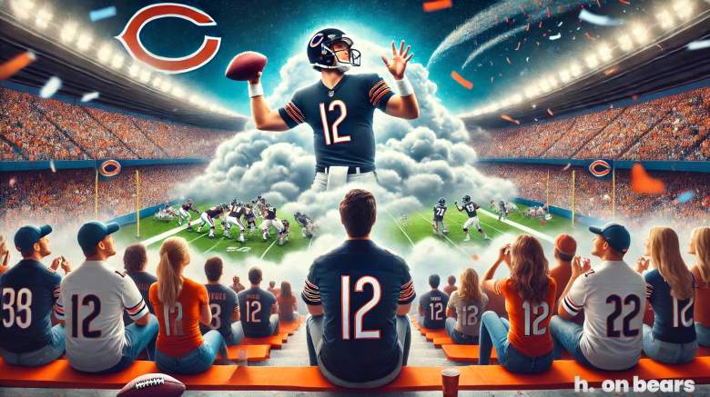 Bears fans dreaming about what it would have been like to have Tom Brady at QB.