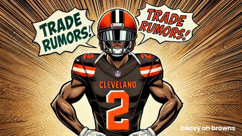 Browns receiver Amari Cooper hasn't heard the trade rumors linking him to other teams.