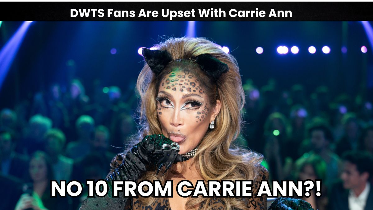 DWTS Fans Upset Over Carrie Ann Inaba Halloween Night Scores