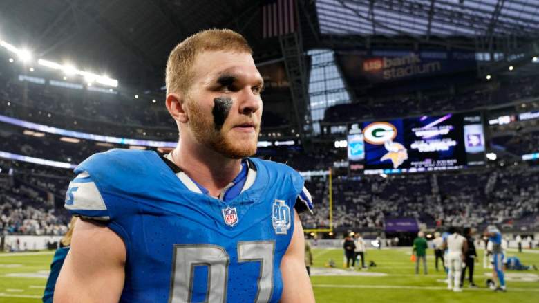 Detroit Lions edge rusher Aidan Hutchinson