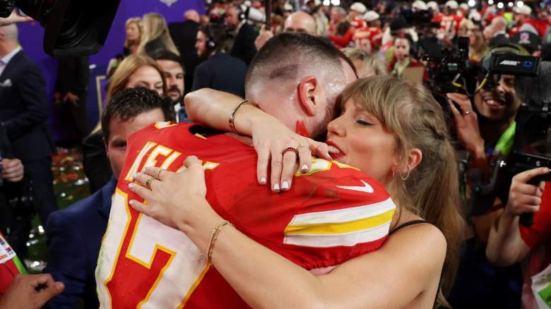 Taylor Swift and Travis Kelce