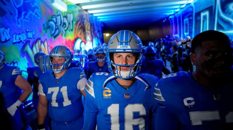 Detroit Lions quarterback Jared Goff and the team.