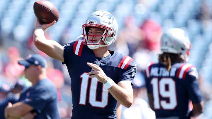 Patriots HC Teases QB Switch with ‘Solution-Based’ Drake Maye Answer