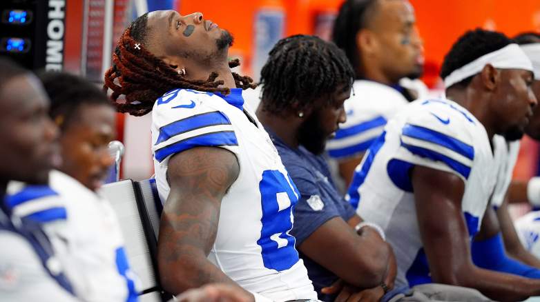 Cowboys WR CeeDee Lamb (middle)