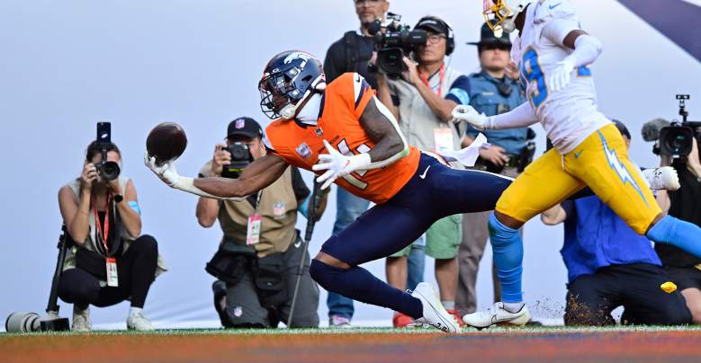 Denver Broncos WR Courtland Sutton could be a trade target for the San Francisco 49ers