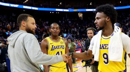 What Steph Curry Just Said About Bronny James