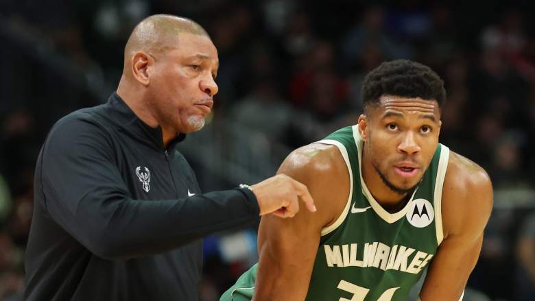 Giannis Antetokounmpo, Doc Rivers, Bucks