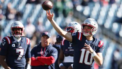 Surprise Patriots Player Taking QB Reps Amid Drake Maye Uncertainty