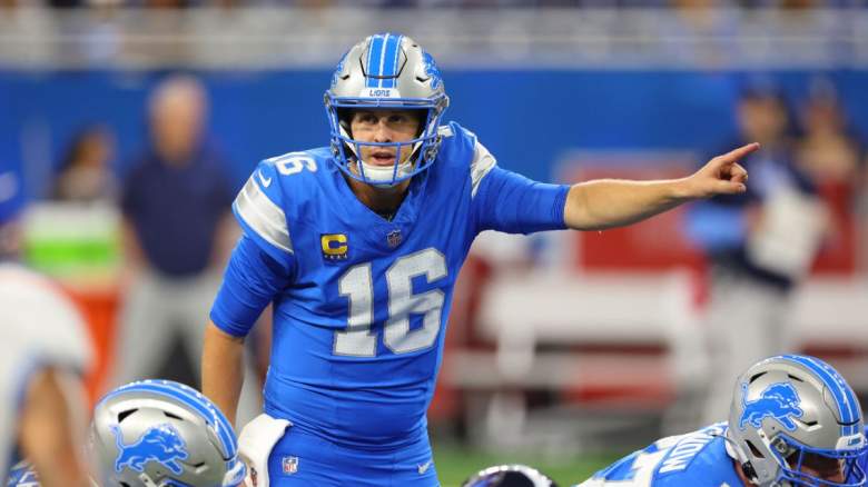 Detroit Lions quarterback Jared Goff