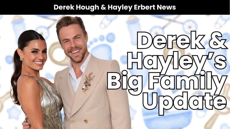 Hayley Erbert and Derek Hough.