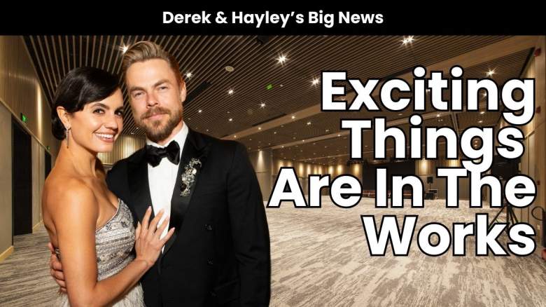 Hayley Erbert and Derek Hough.