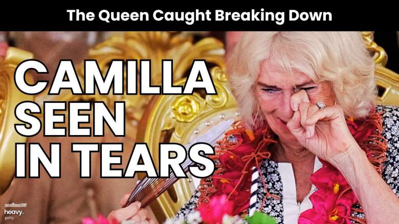 Camilla crying