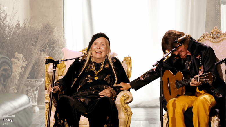 Joni Mitchell and Brandi Carlile