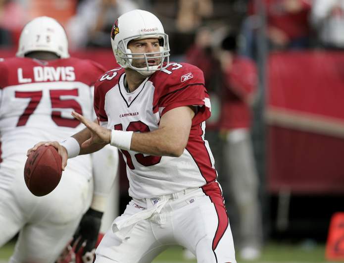 Kurt Warner of the Arizona Cardinals