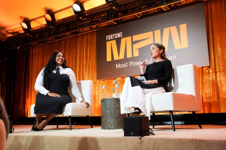 Lizzo Speaks at Fortune's Most Powerful Women Summit 2024.