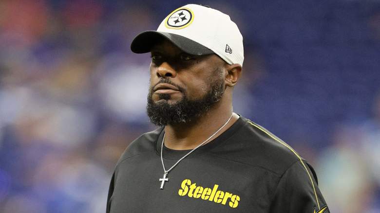 Steelers head coach Mike Tomlin.