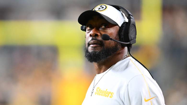 Steelers head coach Mike Tomlin.