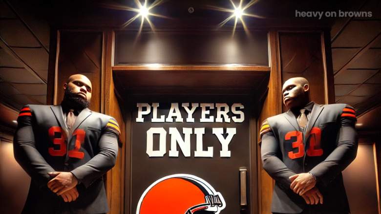 The Browns had a players-only meeting this week in an attempt to get their season in track.