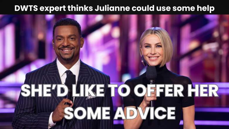 Alfonso Ribeiro and Juliane Hough.