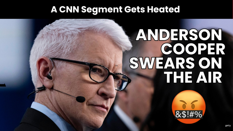 Anderson Cooper Swears on the Air in Explosive Segment With Radio Host