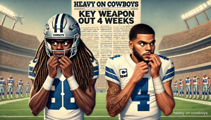 Cowboys Will Be Without Star Player for at Least 4 Weeks