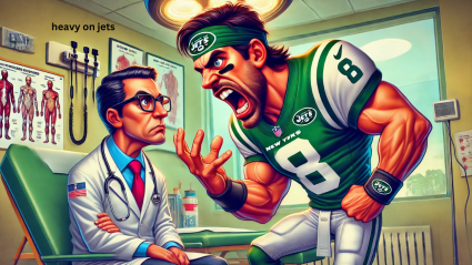 Jets QB Aaron Rodgers Refuses to Leave Lineup With Fake Injury