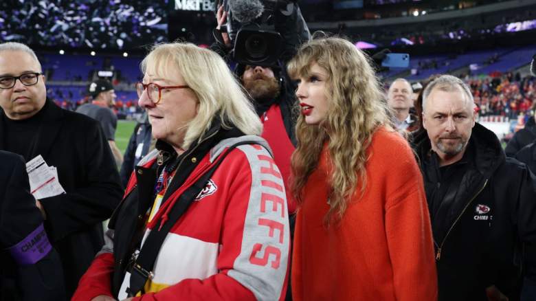 Taylor Swift and Donna Kelce