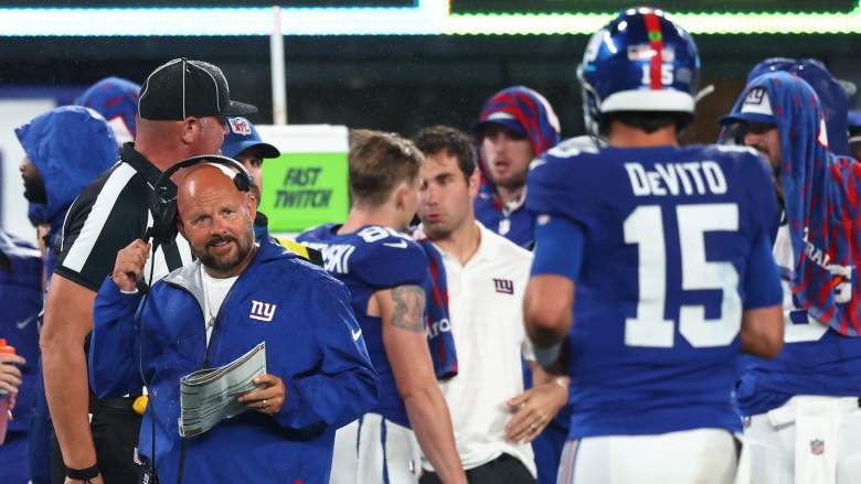 Brian Daboll and Tommy DeVito