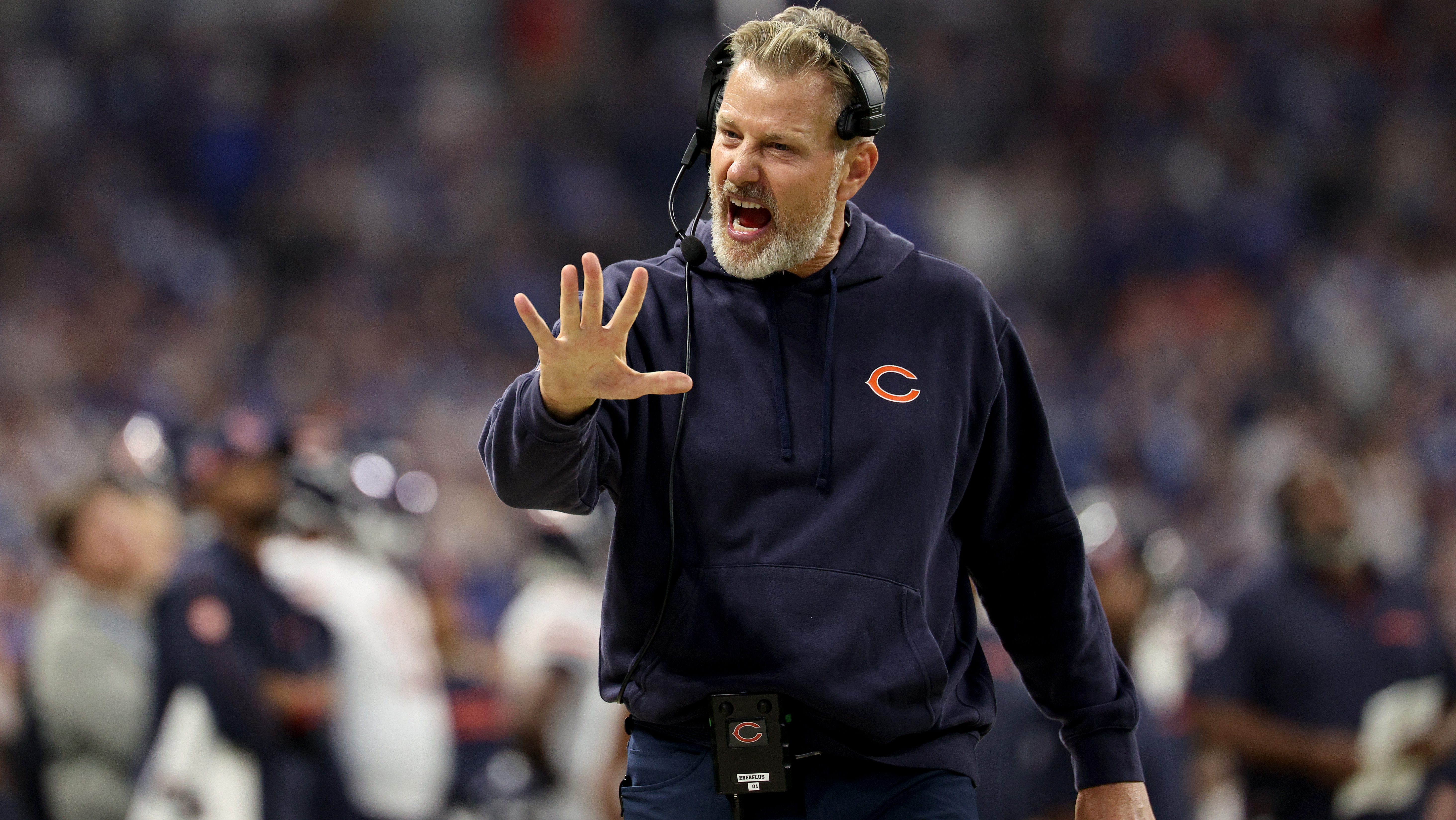 Bears Predicted To Fire Matt Eberflus Following Game Vs. Lions