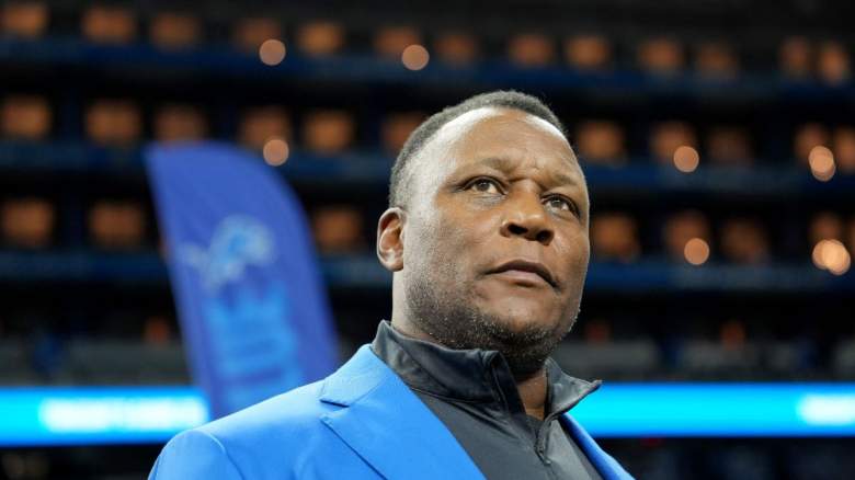 Detroit Lions great Barry Sanders