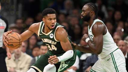 Jaylen Brown Slanders Giannis Antetokounmpo After Celtics Win