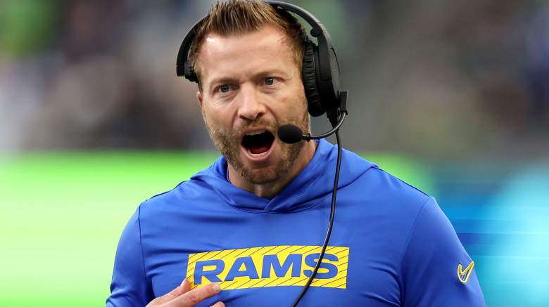 Sean McVay Has 5-Word Reaction to Patriots QB Drake Maye