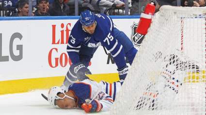 Maple Leafs’ Coach Sounds Off On League’s Decision to Suspend Ryan Reaves