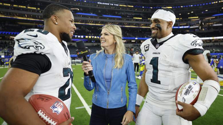 Jalen Hurts and Saquon Barkley.