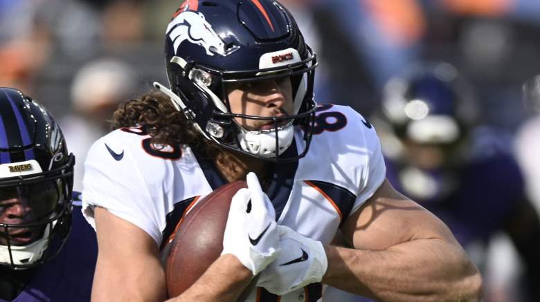 Giants claims former Broncos tight end Greg Dulcich.