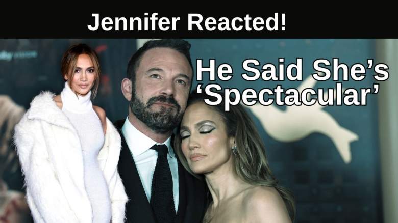 Jennifer reacted.