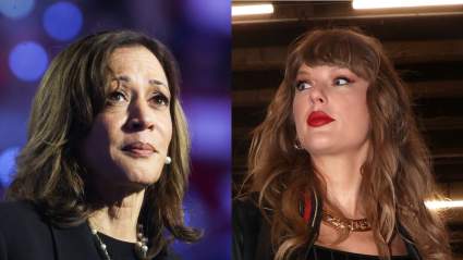 Taylor Swift Makes Up for Missing Kamala Harris Rally