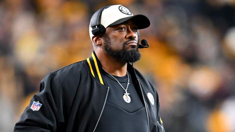 Steelers head coach Mike Tomlin.