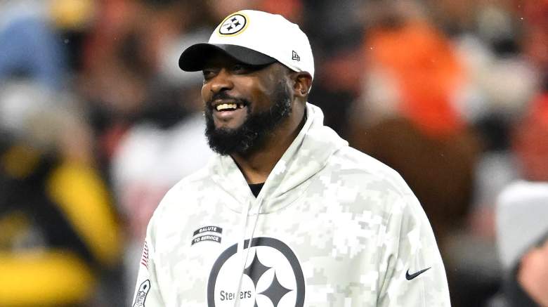 Steelers head coach Mike Tomlin.