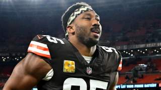 Myles Garrett Has Bold Message for T.J. Watt After Browns Beat Steelers