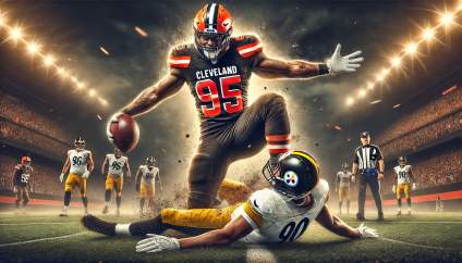 Myles Garrett Puts TJ Watt on Notice After Beating Steelers