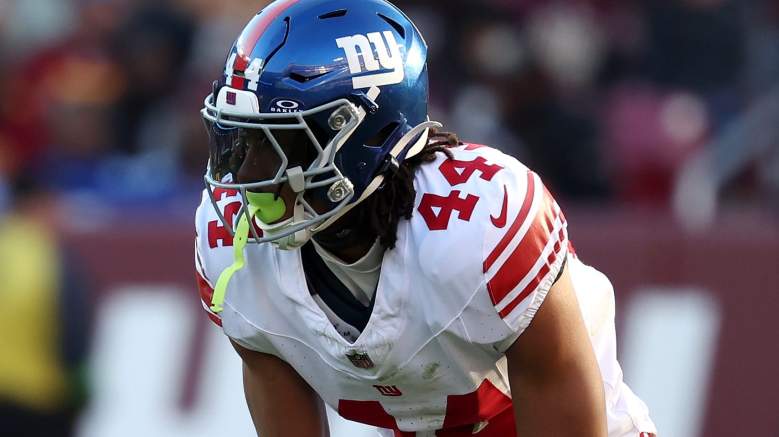 Ex-Giants cornerback Nick McCloud.