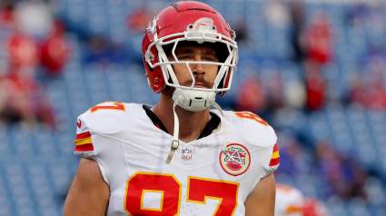 Travis Kelce Trolled by ‘Crazy’ Taylor Swift-Themed Post After Chiefs-Bills